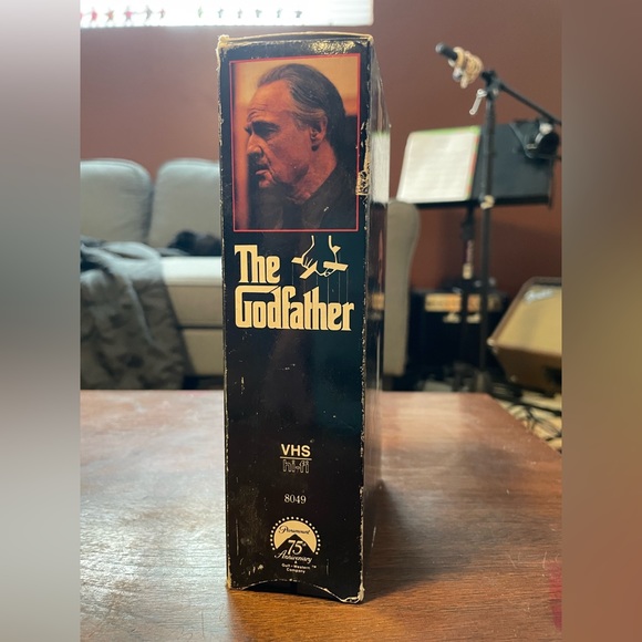 ✨Vintage The Godfather 1987 Paramount Francis Ford Coppola Video Casseste✨ - Picture 2 of 6